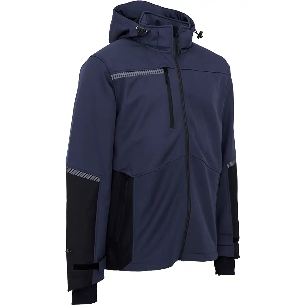 Softshelljacke "116503" Working in marine/schwarz, M - Thumbnail 1