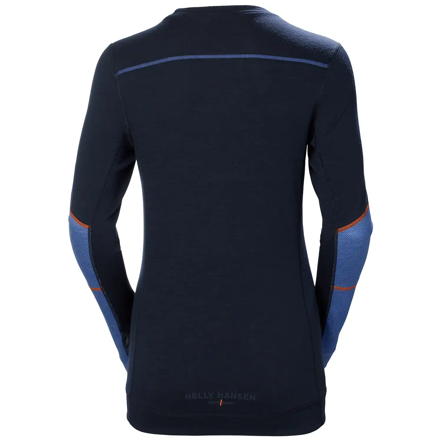 Damen Langarmshirt "LIFA MERINO" in marine/steinblau, XS - Thumbnail 2