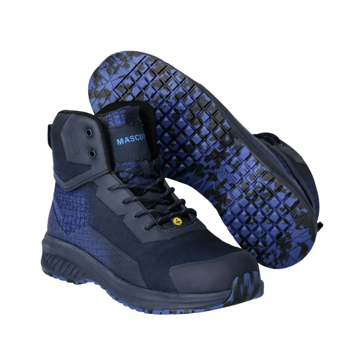 Sicherheitshochschuh S3S "ACCELERATE" Schwarzblau/Azurblau in 41 - Thumbnail 5