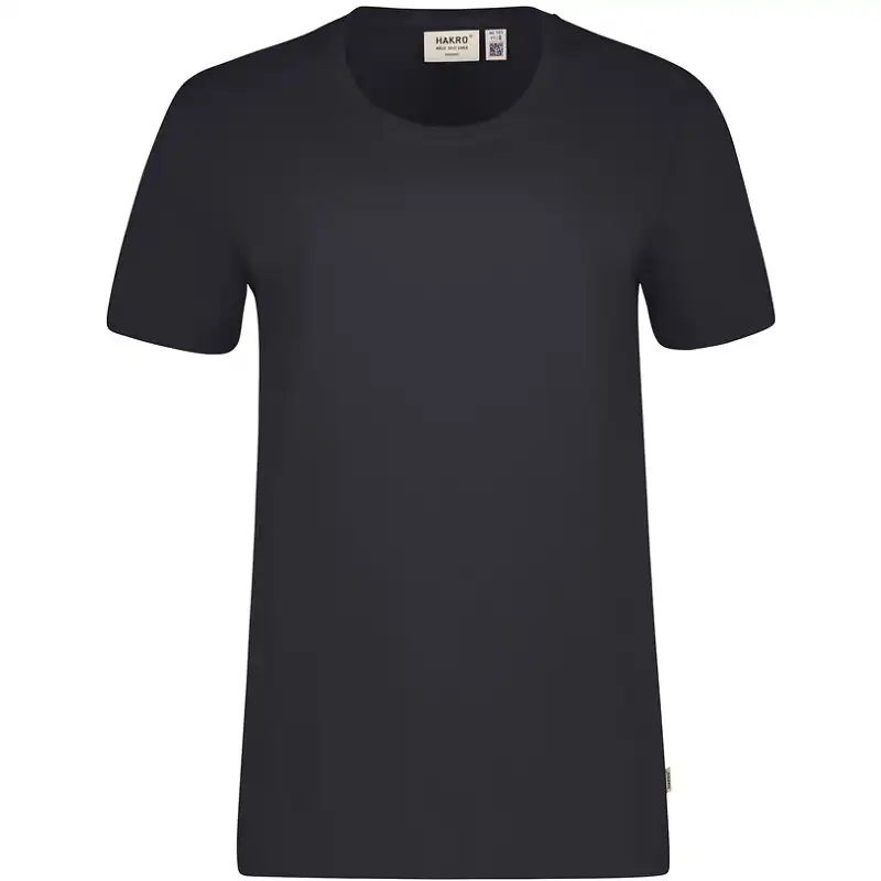 Bio T-Shirt "593" GOTS in karbongrau, L - Thumbnail 1