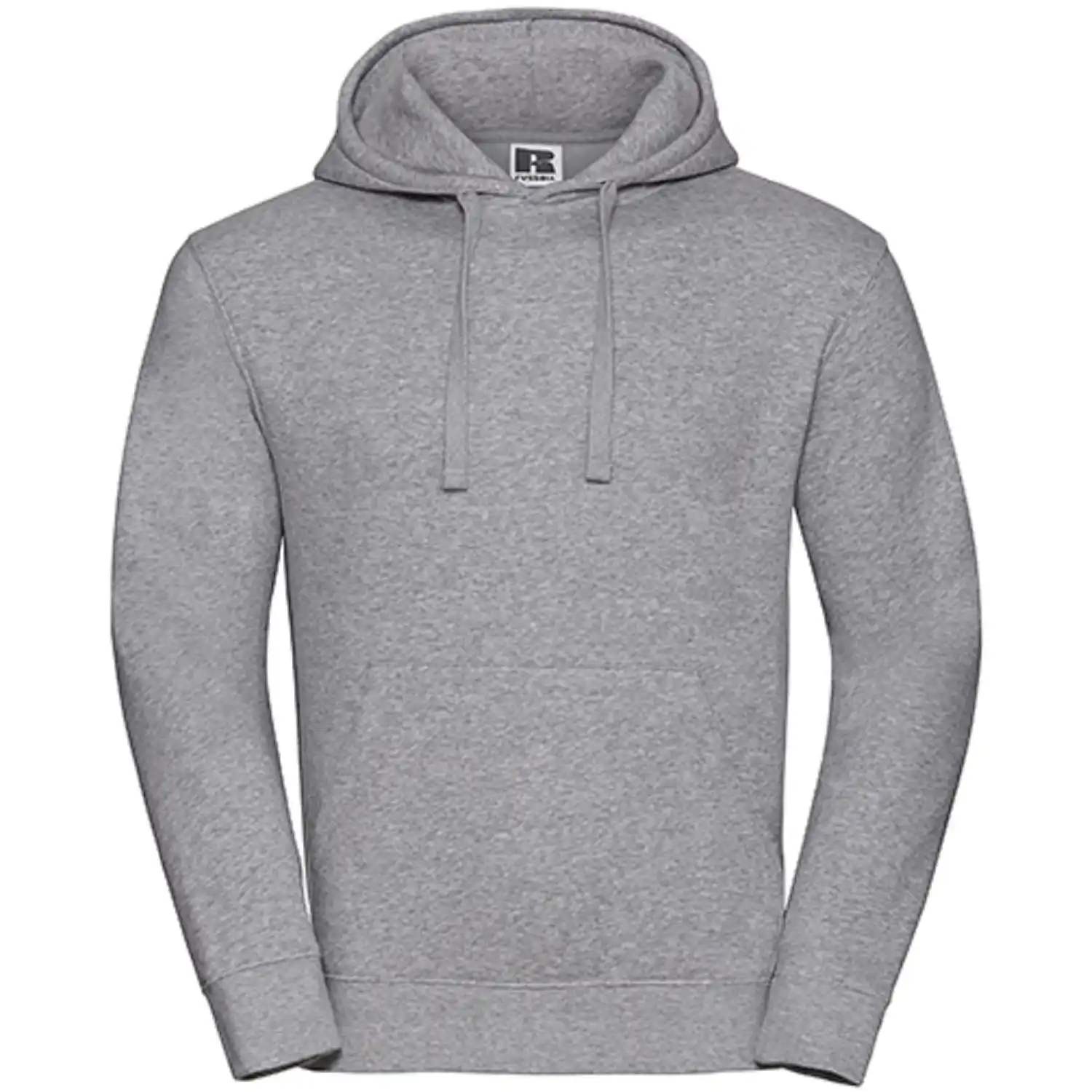 Kapuzen-Sweatshirt "Authentic" in light oxford, L - Bild 1