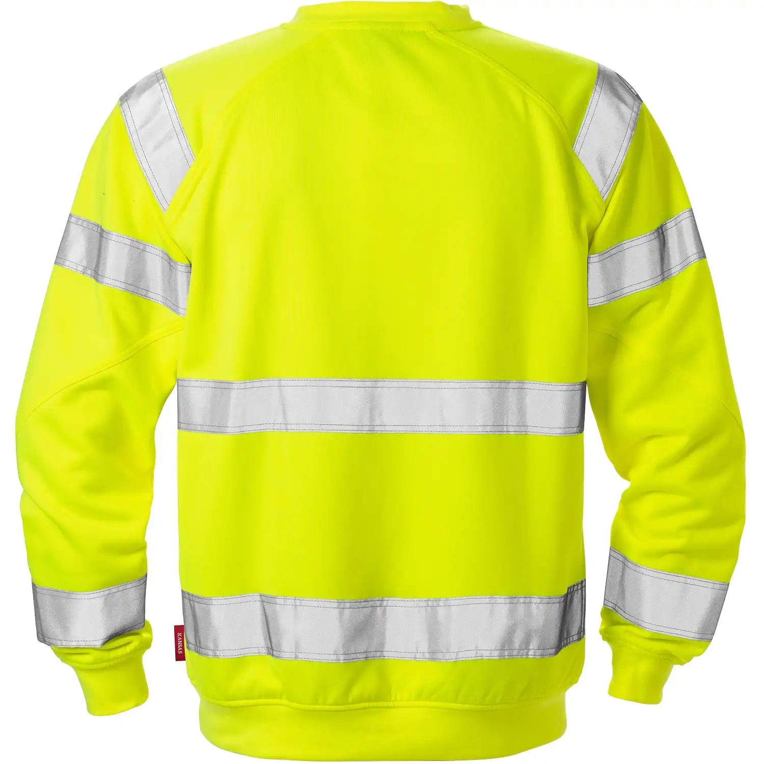 Warnschutz Sweatshirt "7446 SHV" UV-Schutz in gelb, XS - Thumbnail 2