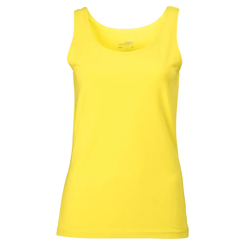 Damen Elastic Tank-Top "JN970" in yellow, L - Bild 1