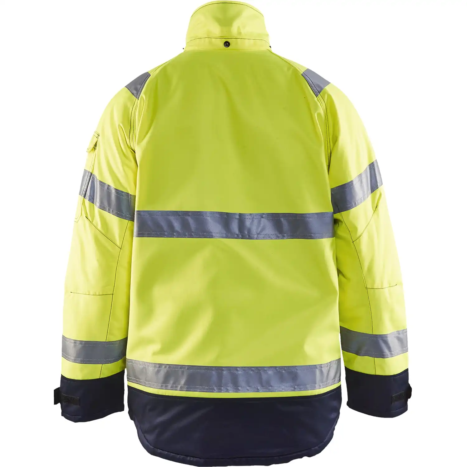 Warnschutz-Winterjacke "4828" in gelb/marine, M - Thumbnail 2