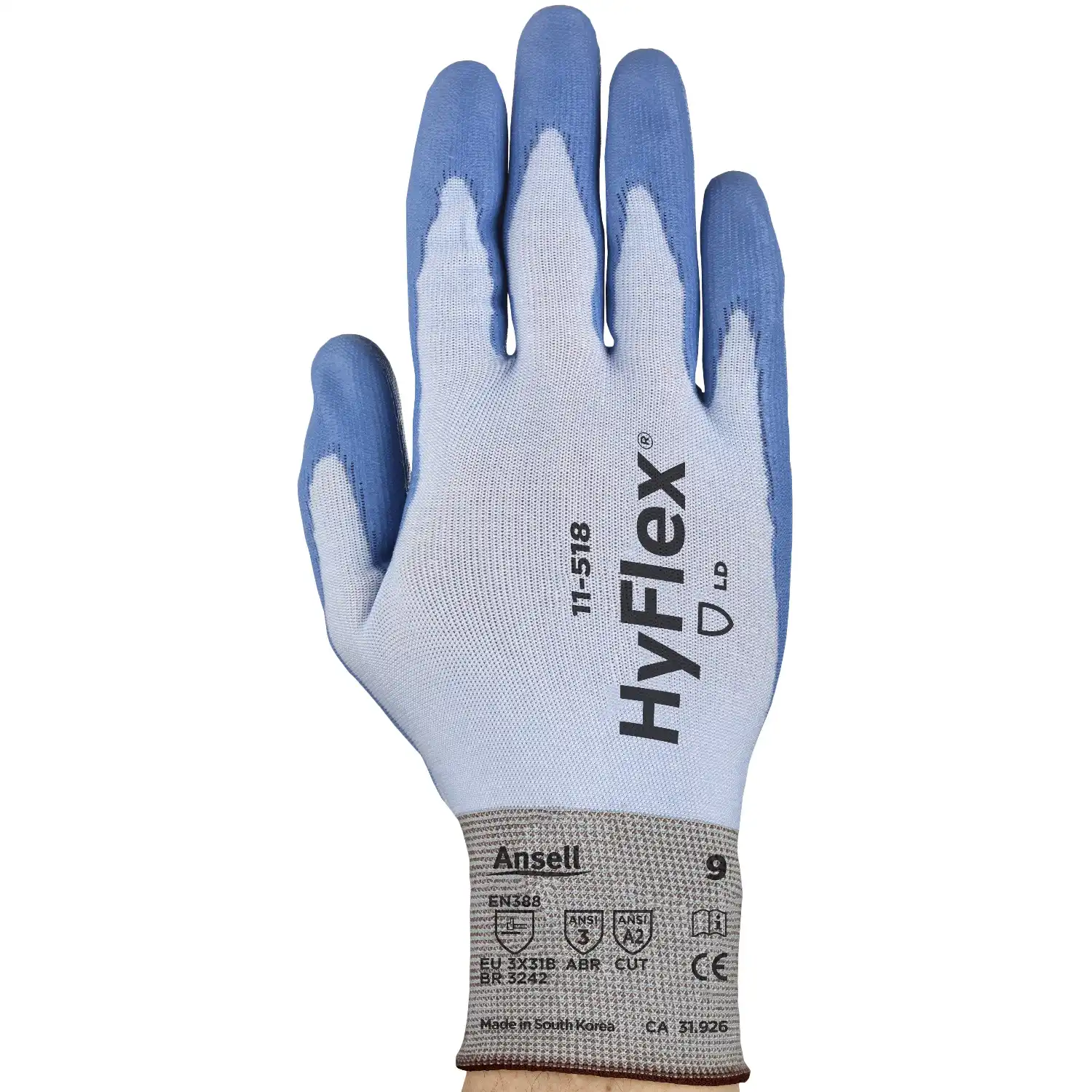 PU Montagehandschuhe "HyFlex®" 11-518 in 6 (XS) - Bild 1