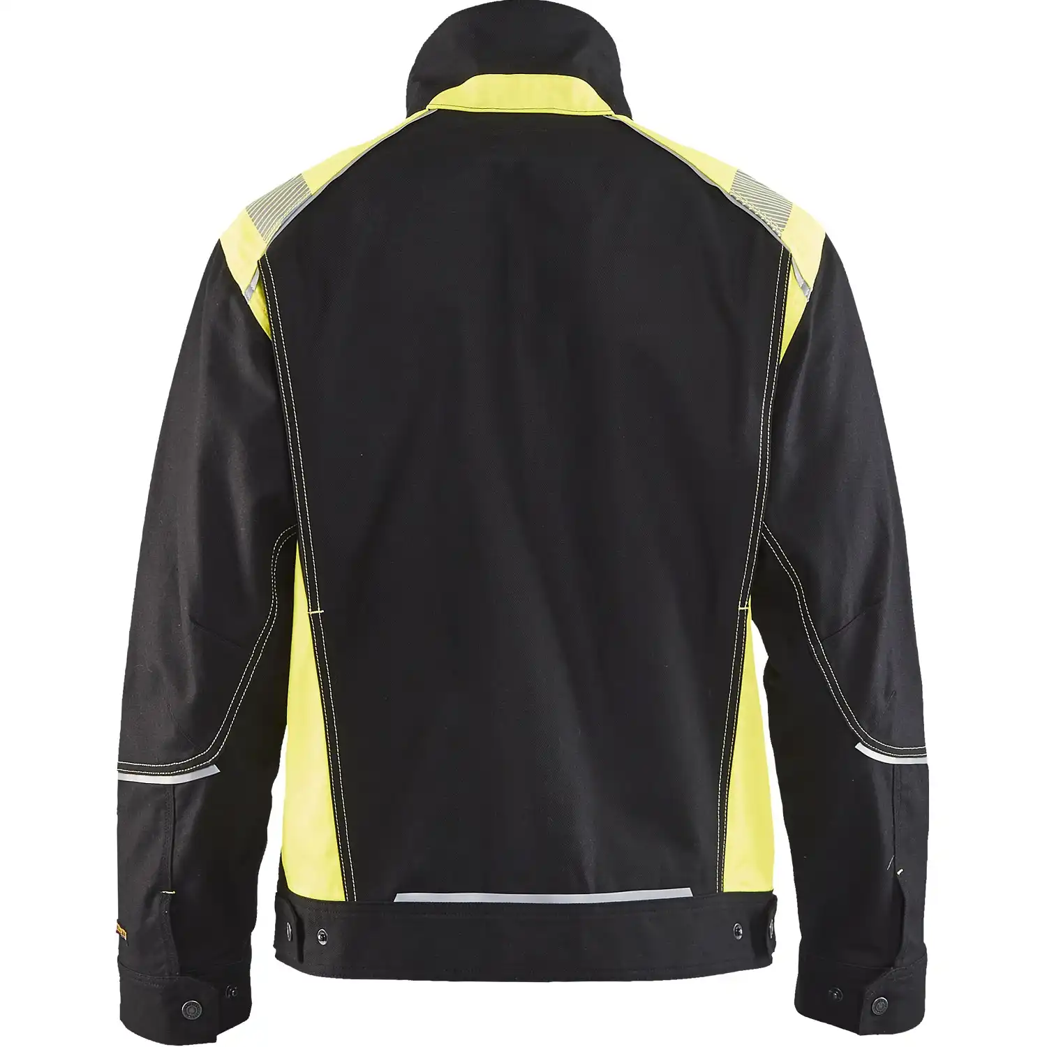 Handwerker-Bundjacke "4095" in schwarz/gelb, XL - Thumbnail 2