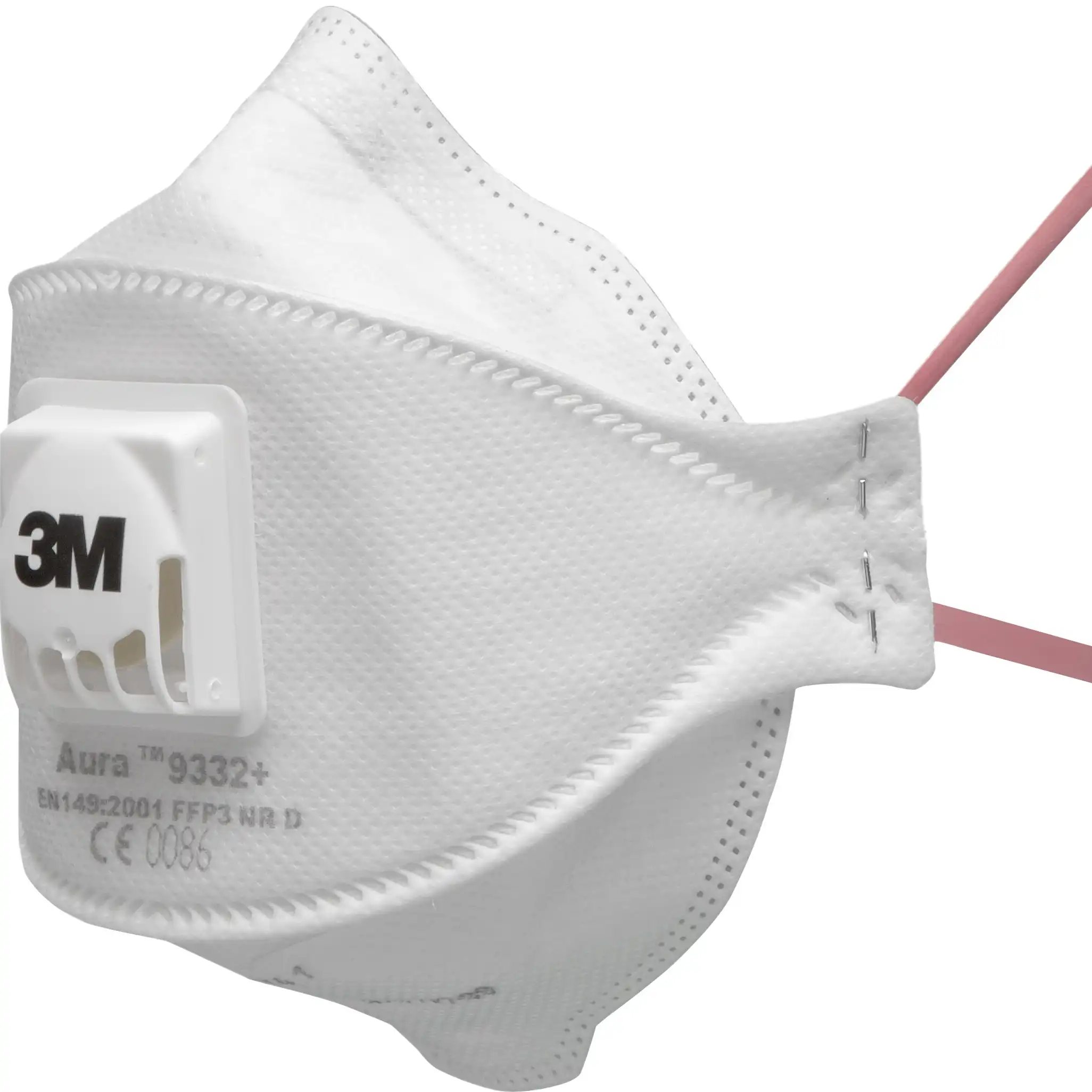 Atemschutzmaske "Aura 9332+" FFP3 NR D mit Ausatemventil - Bild 1