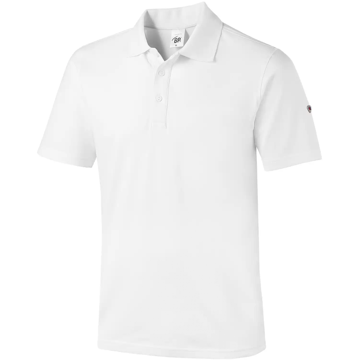 Polo-Shirt "1712-230" Essentials in L, Weiß - Bild 1