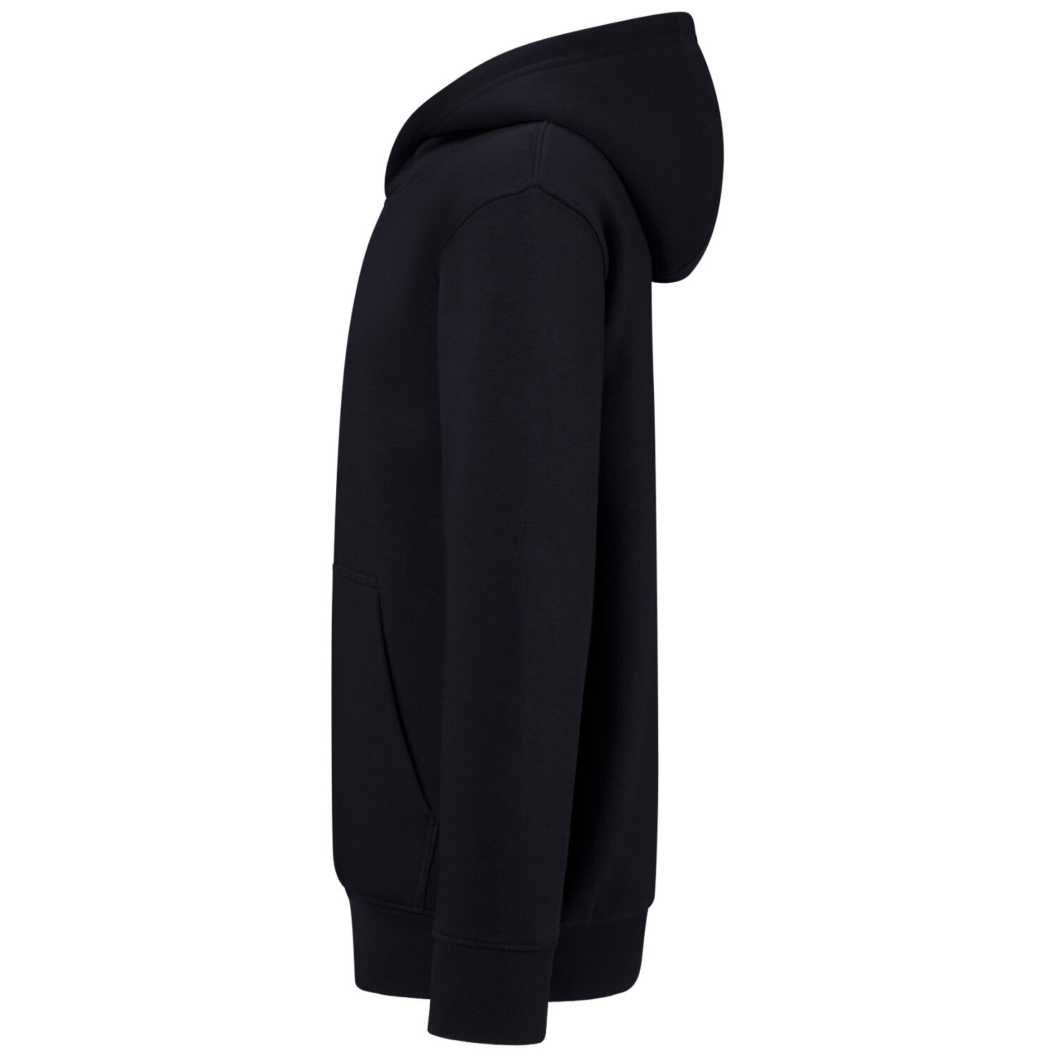 Kinder Hoodie Bio-Baumwolle "562" in schwarz, 110/116 - Thumbnail 4