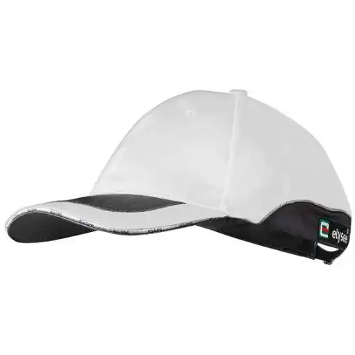 Base-Cap 6-Panel "PREMIUM"  in weiß/grau - Bild 1