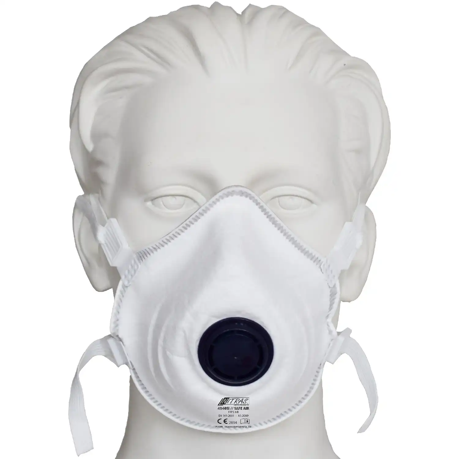 Atemschutzmaske "SAFE AIR" FFP3 NR Ventil - Thumbnail 1