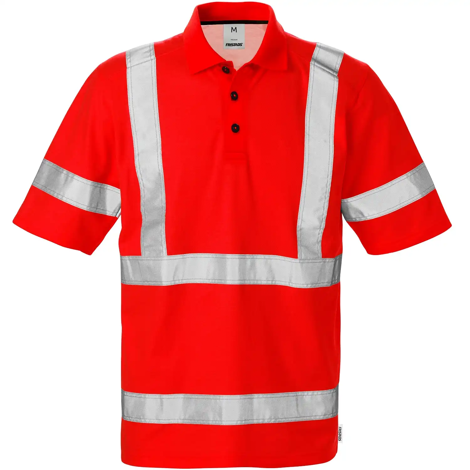 Warnschutz Poloshirt "7025 PHV" UV-Schutz in XS, Rot - Thumbnail 1