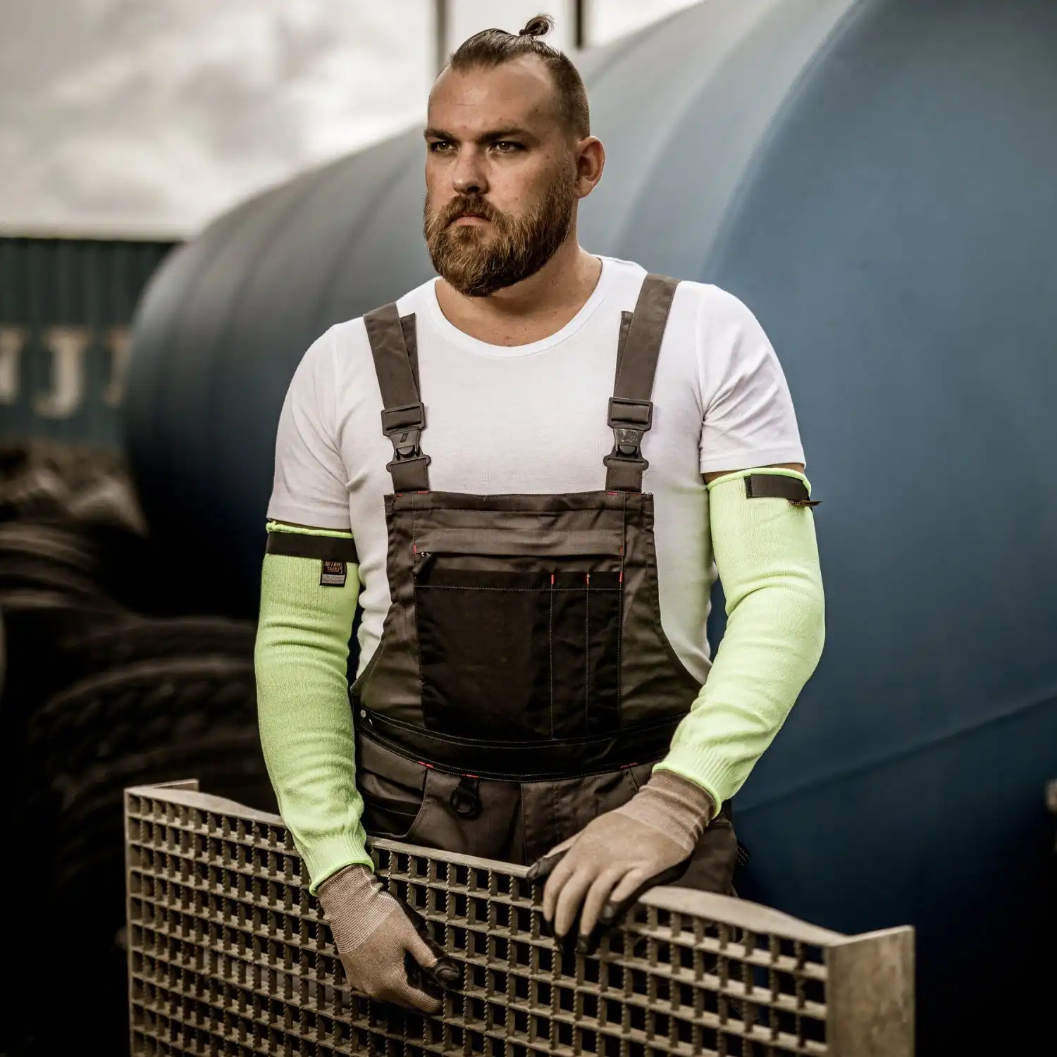 Schnittschutz Armschoner 40cm "TAEKI® LEVEL 5" - Thumbnail 2