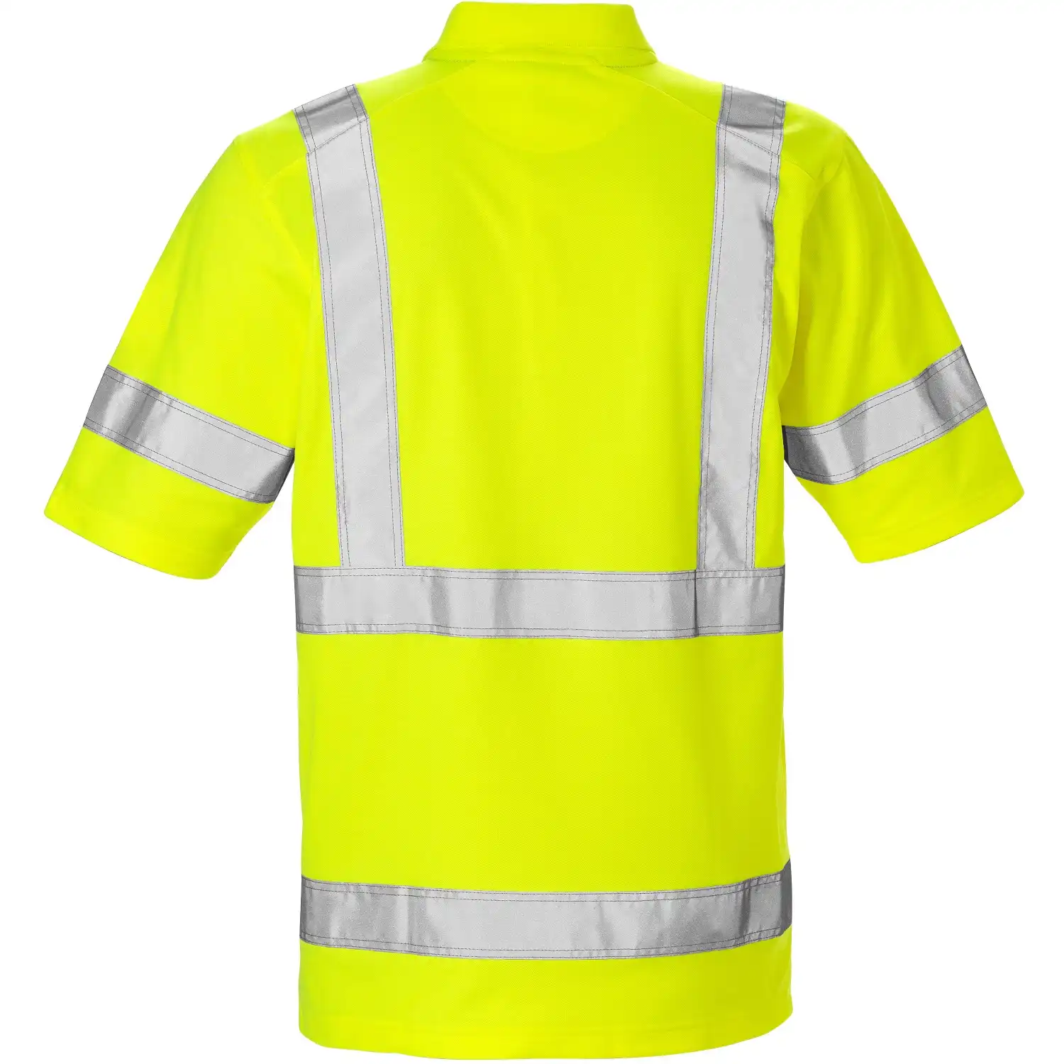 Warnschutz Polo-Shirt "7086 PHV" UV-Schutz Kl. 3 in gelb, XS - Thumbnail 2