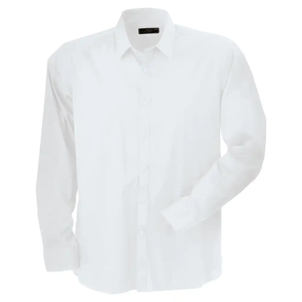 Hemd Slim Fit "JN193" in white, 3XL - Bild 1