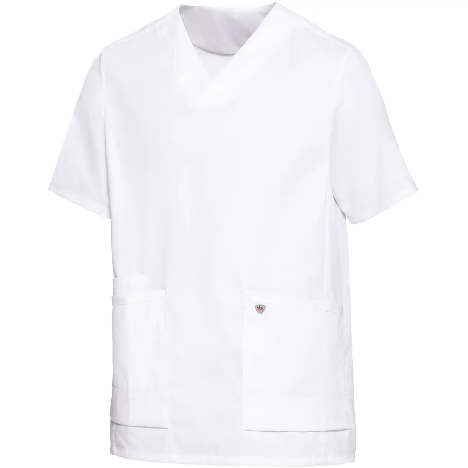 Stretch Schlupfkasack "1763-684" Med&Care BP® weiß in M - Thumbnail 1