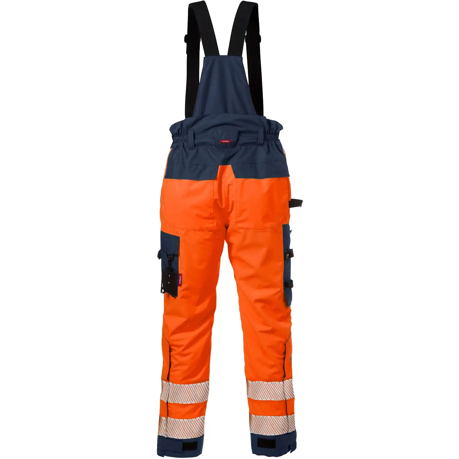 Warnschutz Regenhose "2515 GTT" in orange/marine, M - Thumbnail 2