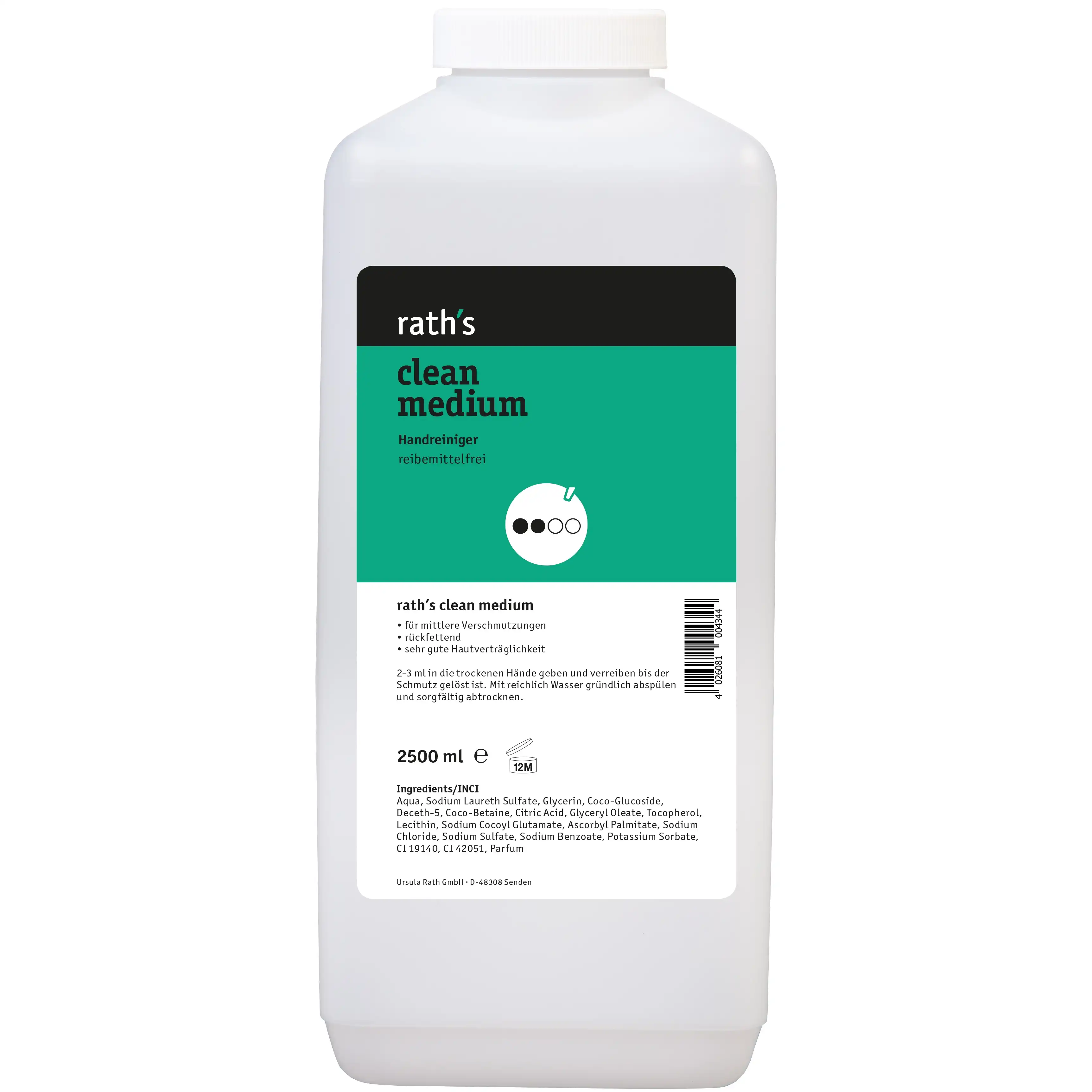 Handreiniger "clean medium" |2,5L-Flasche - Thumbnail 1