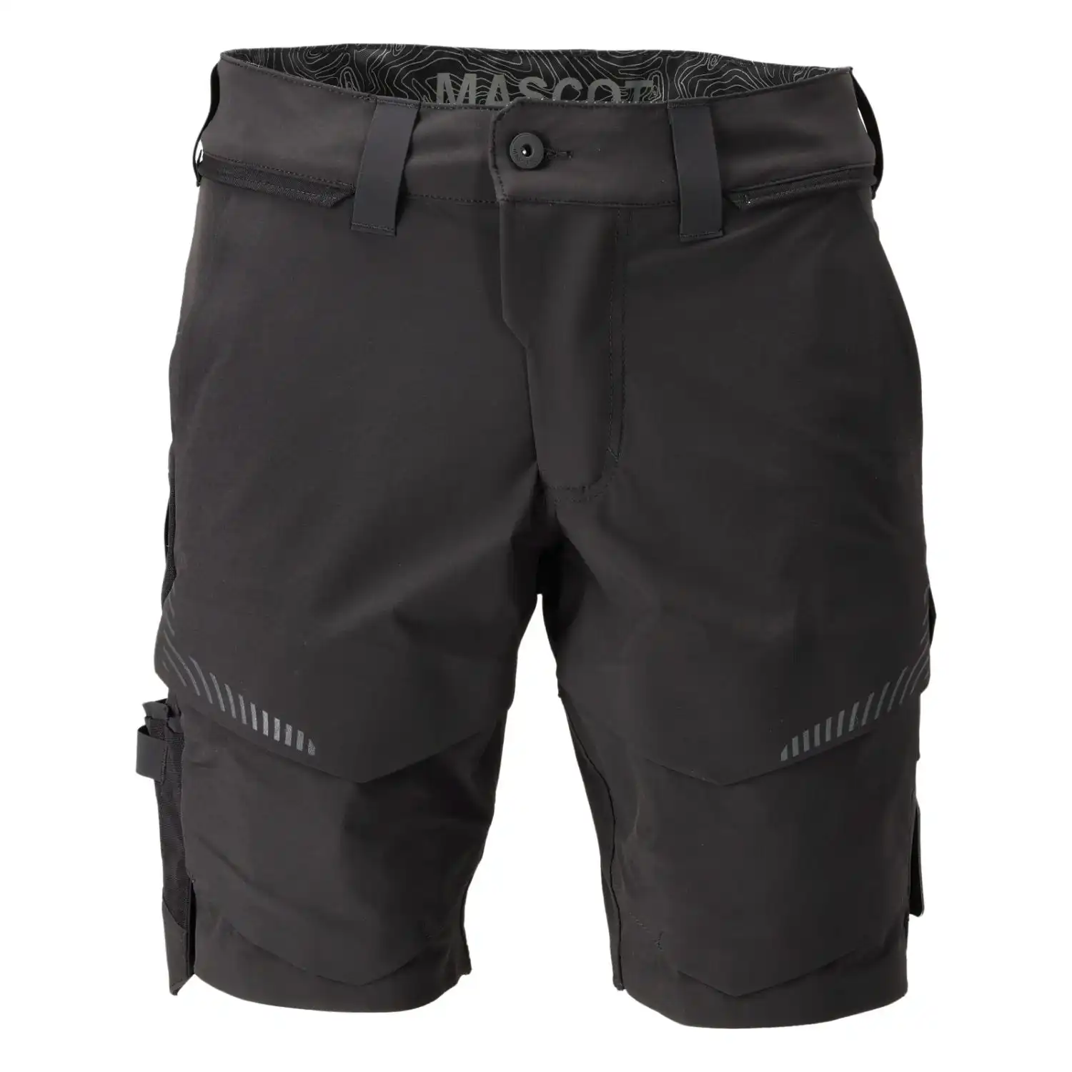 Stretch-Shorts "22149-605" Customized in schwarz, 24C49 - Thumbnail 1