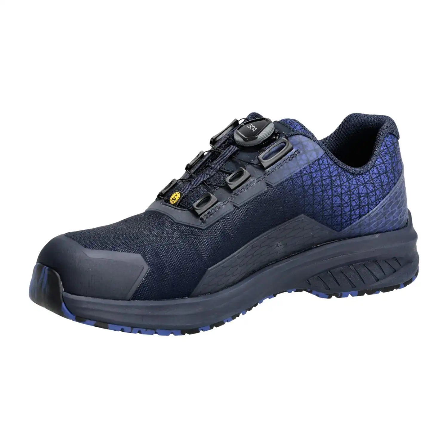 Sicherheitshalbschuhe S3S "ACCELERATE BOA® Fit System" schwarzblau/azurblau in 43 - Thumbnail 1