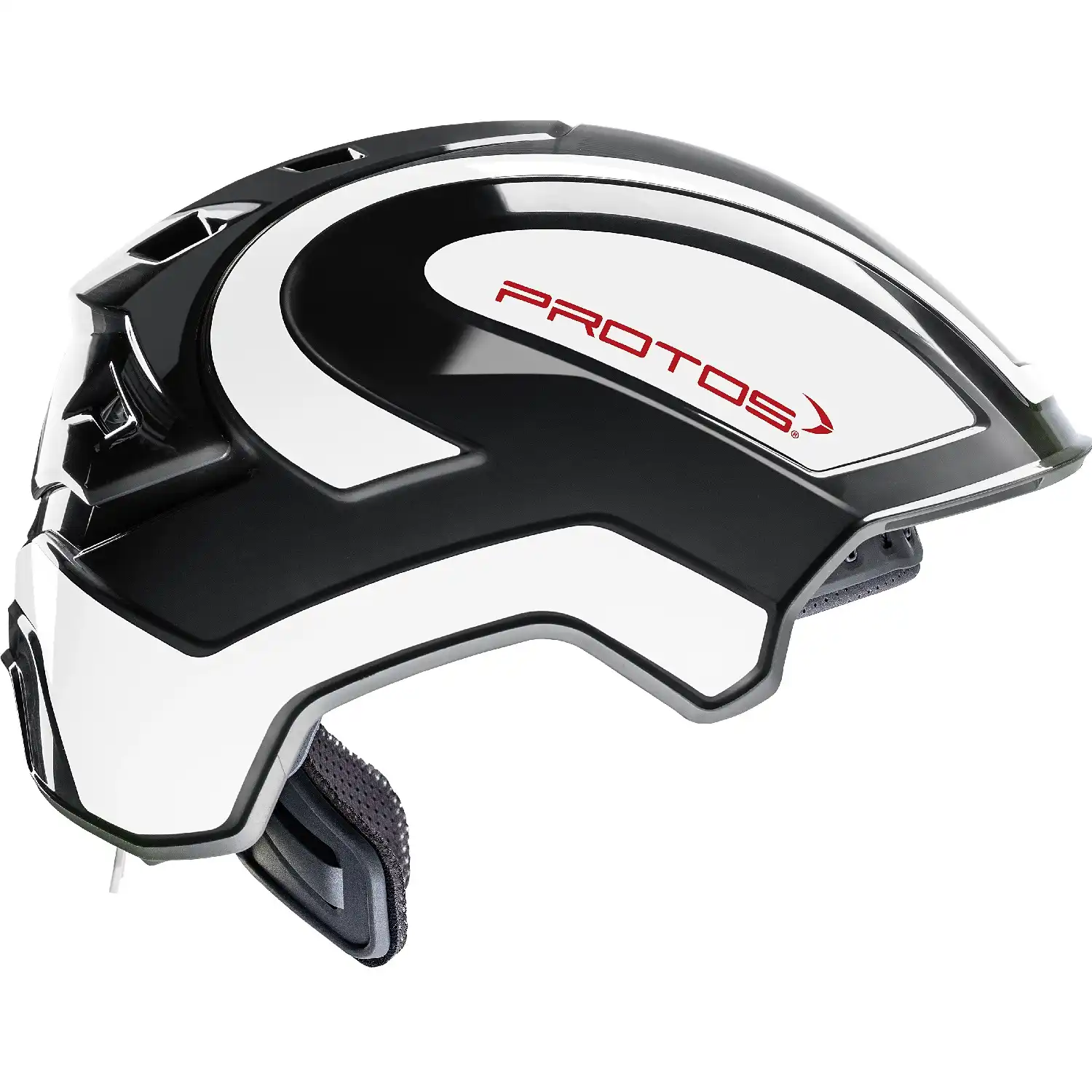 Schutzhelm "INTEGRAL INDUSTRY BG BAU" EN 397 in schwarz/weißreflex - Bild 1