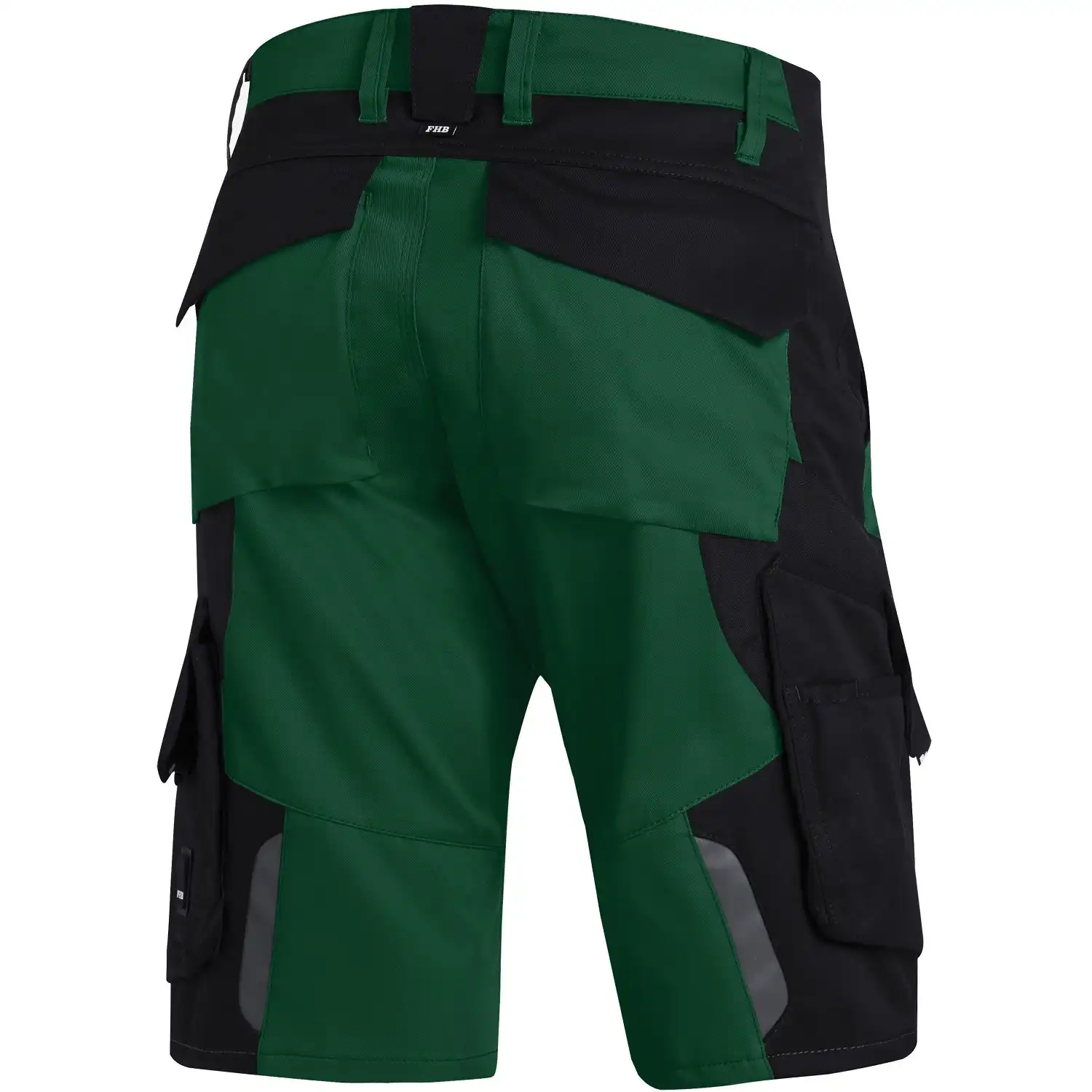 Arbeitsshorts "WULF" in grün/schwarz, 42 - Thumbnail 2
