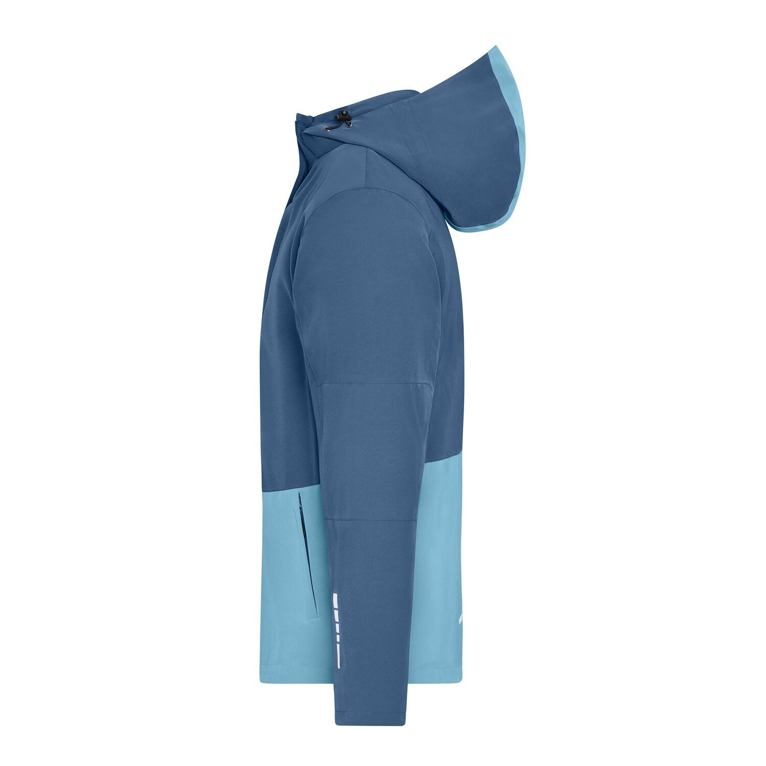 Hardshell Regenjacke "JN1878" in Blau, L - Thumbnail 3