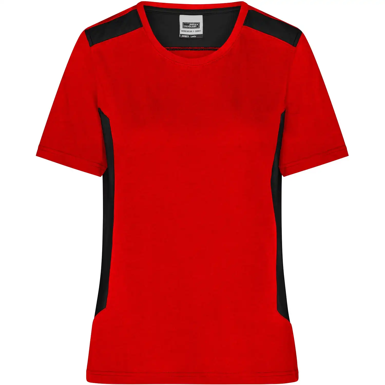 Damen T-Shirt "JN1823" in red/black, 3XL - Bild 1