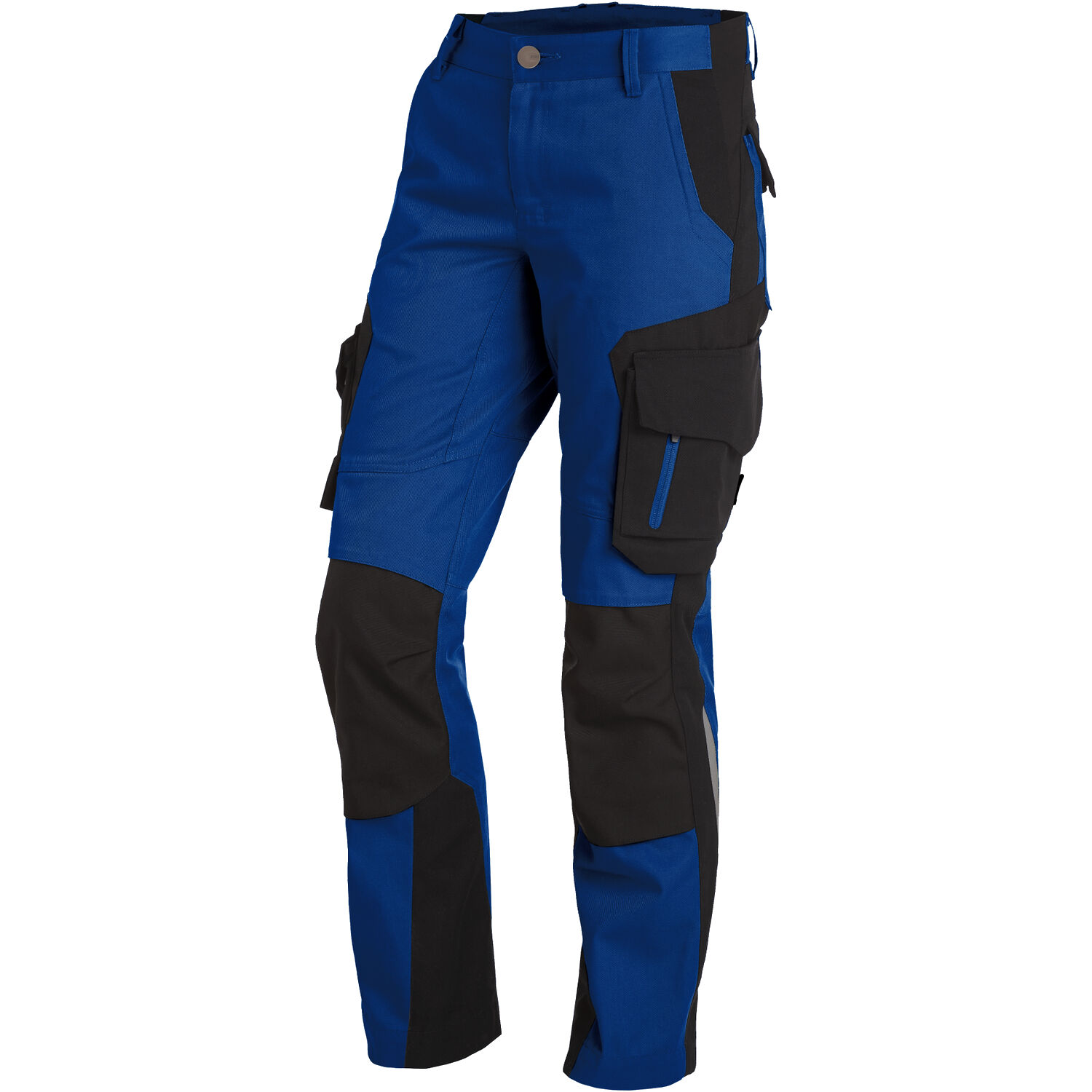 Damen Arbeitshose "ANNETTE" in royalblau/schwarz, 48 - Thumbnail 1