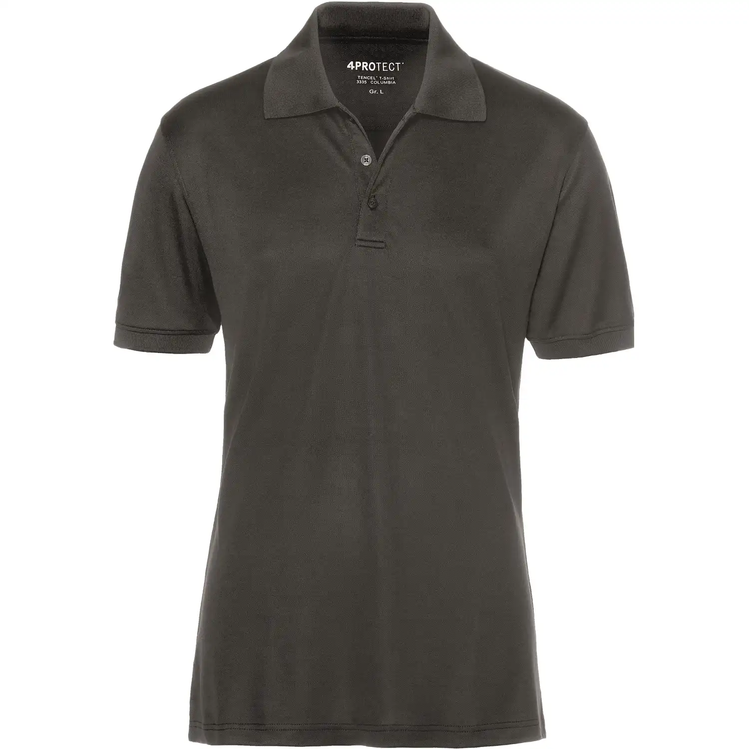 Polo-Shirt mit UV-Schutz "MADISON" in grau, L - Bild 1