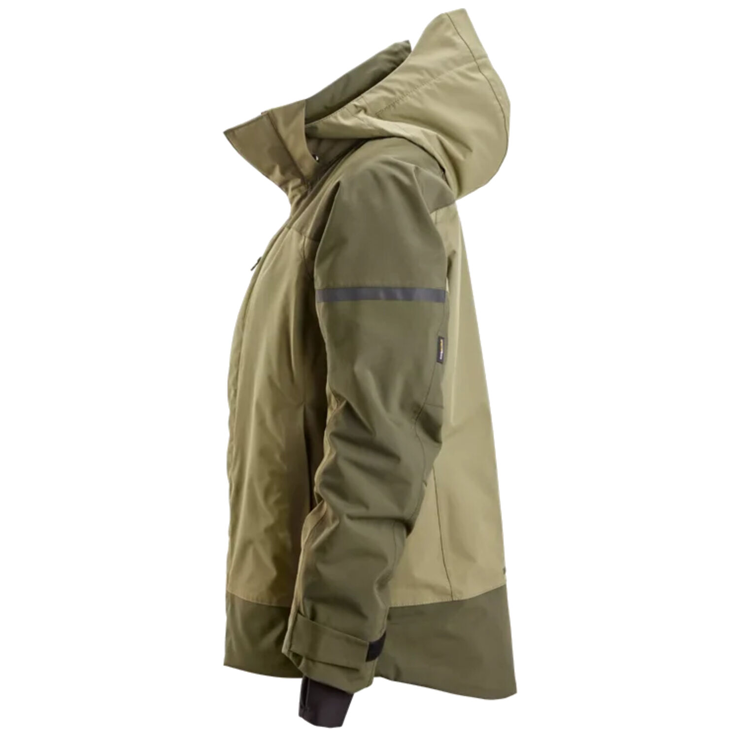 Damen Winterjacke "1177" in khaki, L - Thumbnail 3