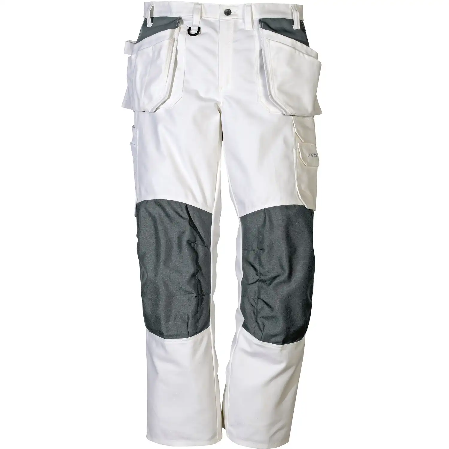 Damen Handwerkerhose "259 BM"" 100% Baumwolle weiß/grau in R40 - Bild 1