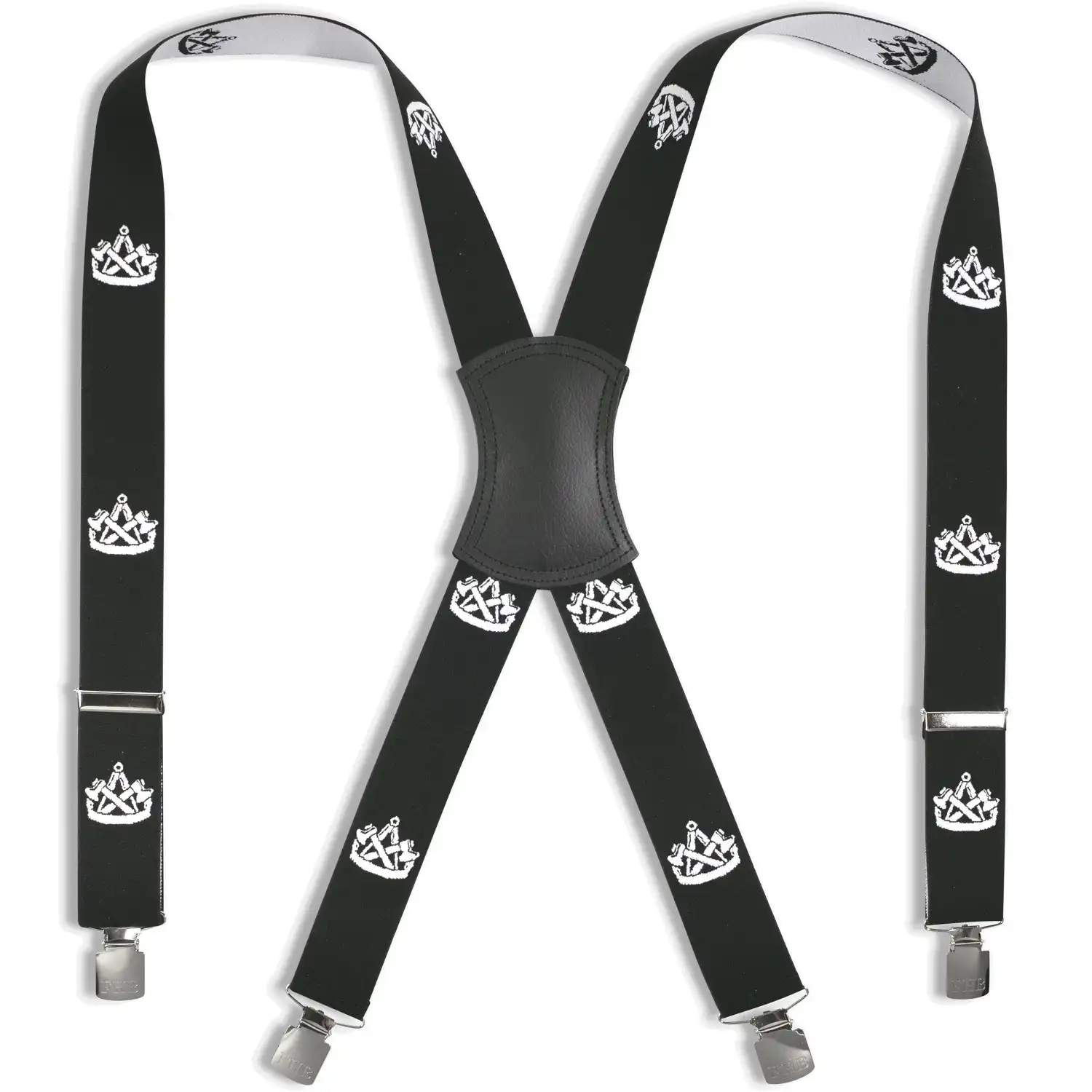 Hosenträger Zimmermann "DIETRICH" 120 cm schwarz - Thumbnail 1