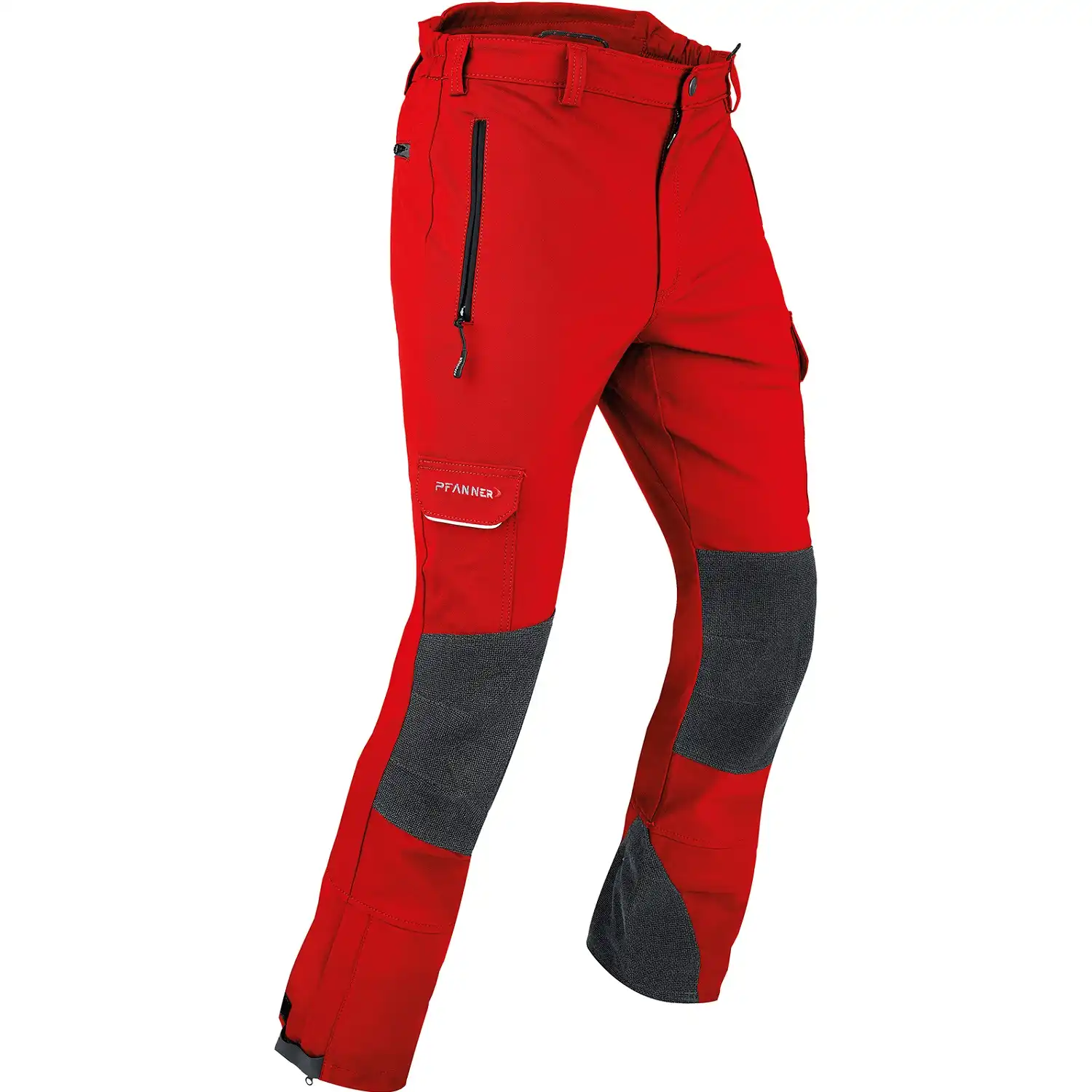 Outdoor Bundhose "GLOBE" in Rot, M - Bild 1