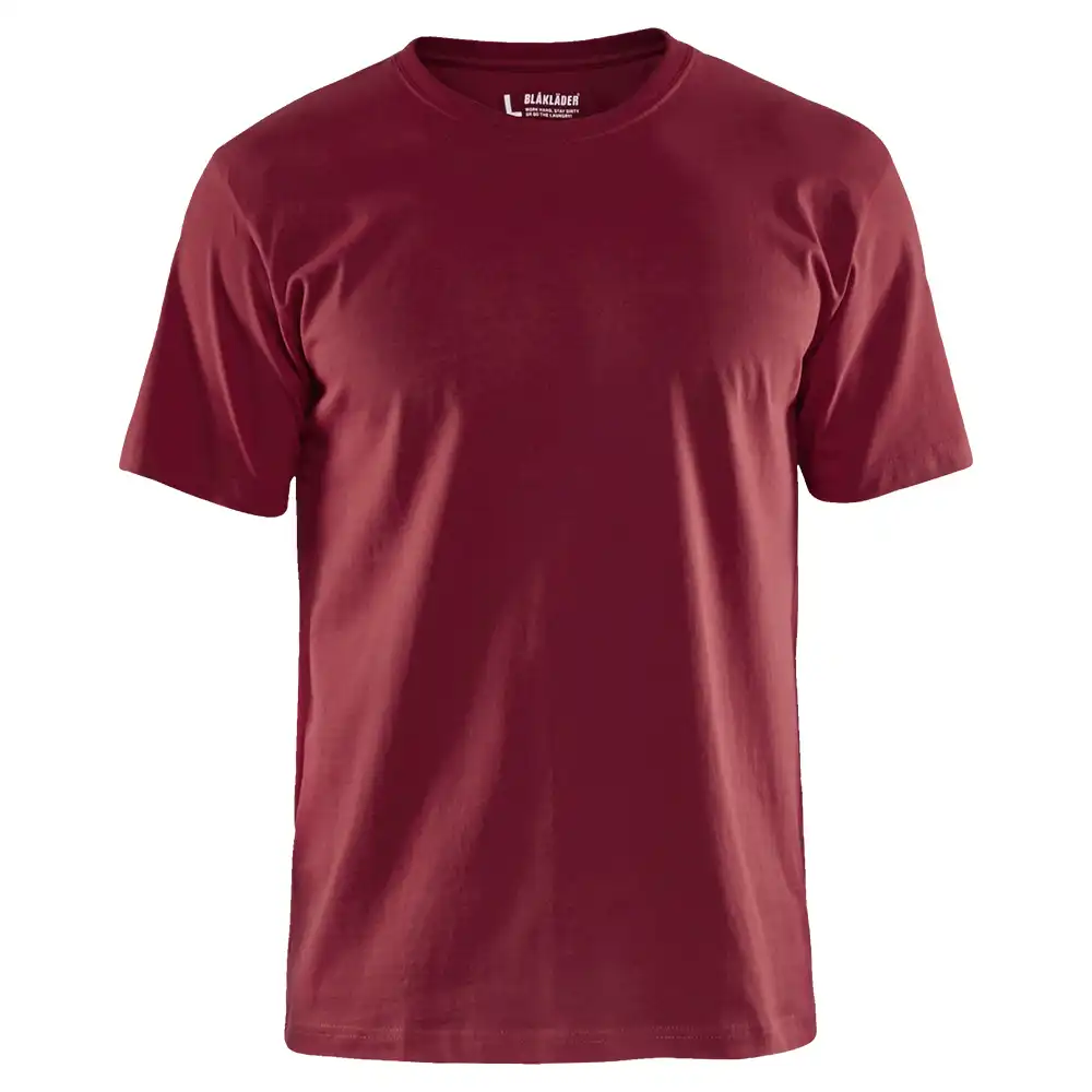 T-Shirt "3300" 100% BW in weinrot, 4XL - Bild 1