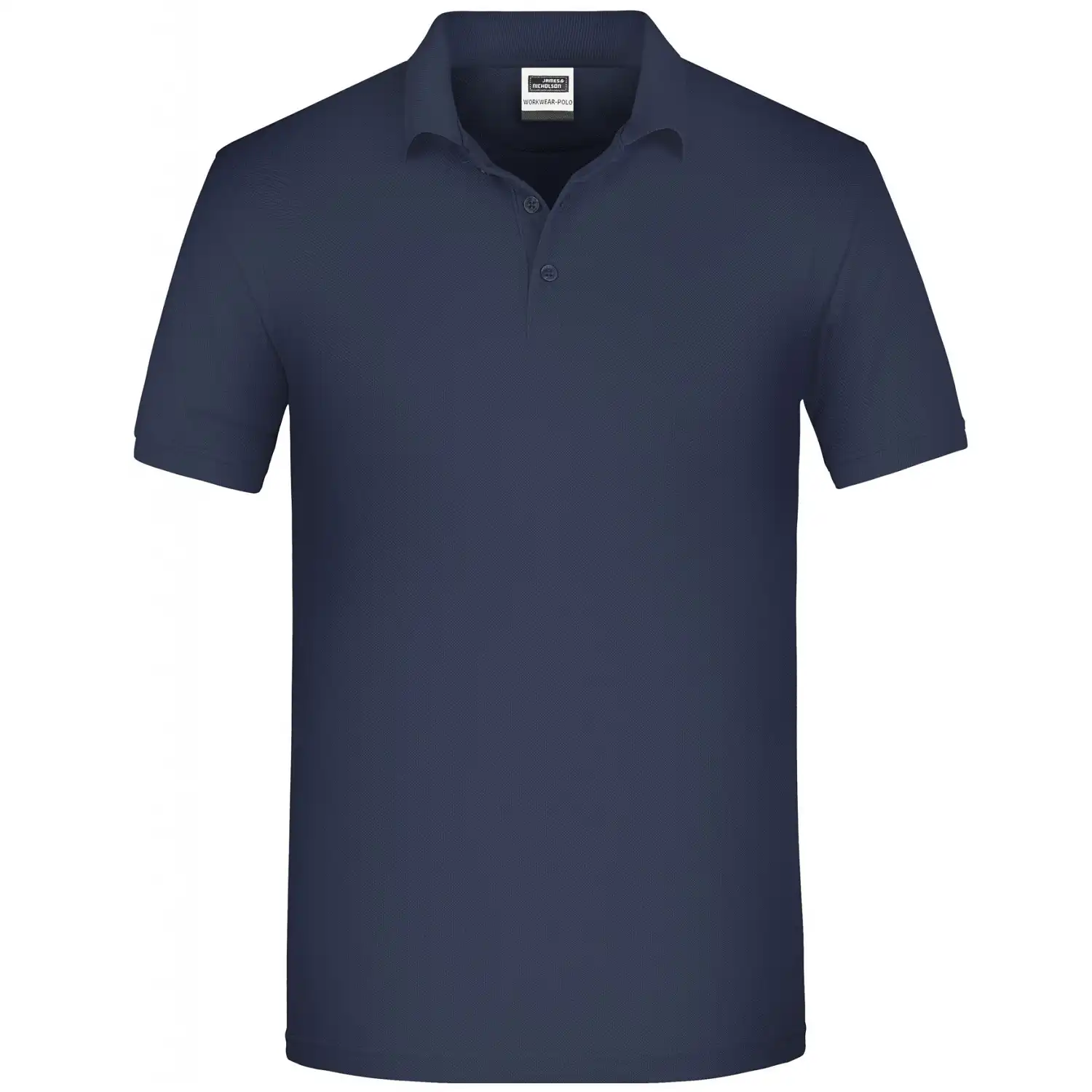 Bio Polo T-Shirt "JN874" in navy, 3XL - Bild 1