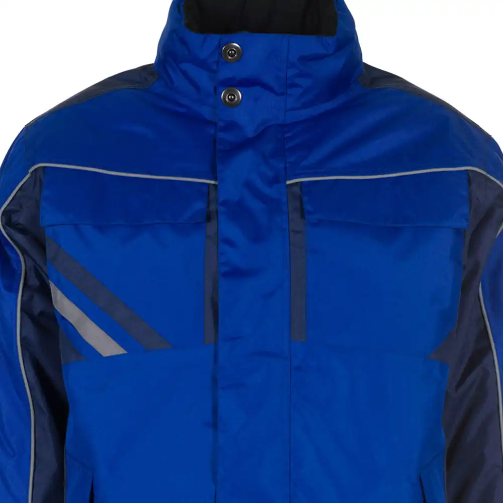 Winterjacke "HIGHLINE" in kornblau/marine/zink, XL - Thumbnail 5