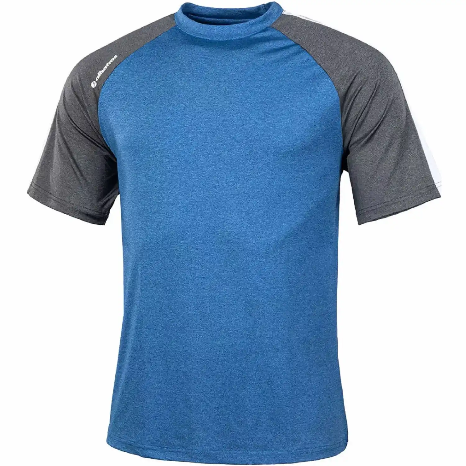 T-Shirt "NAVAN" blau/grau in 3XL - Thumbnail 1