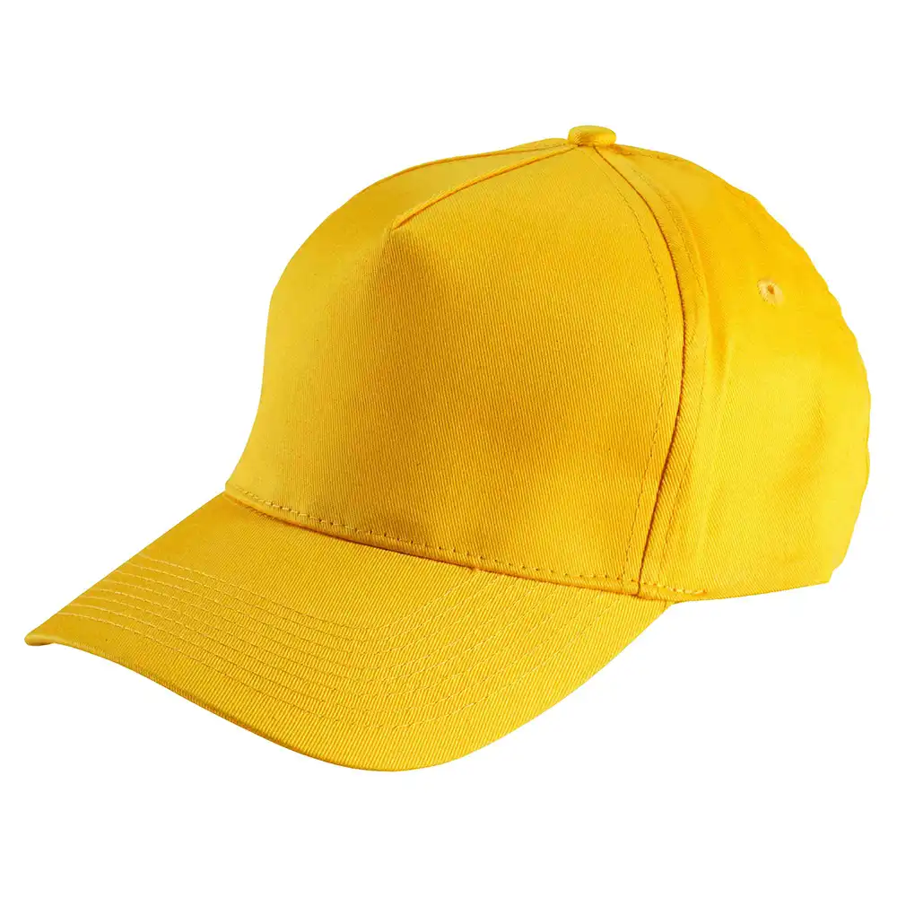 Basecap mit Druckknopf "02/116" in gelb - Thumbnail 1