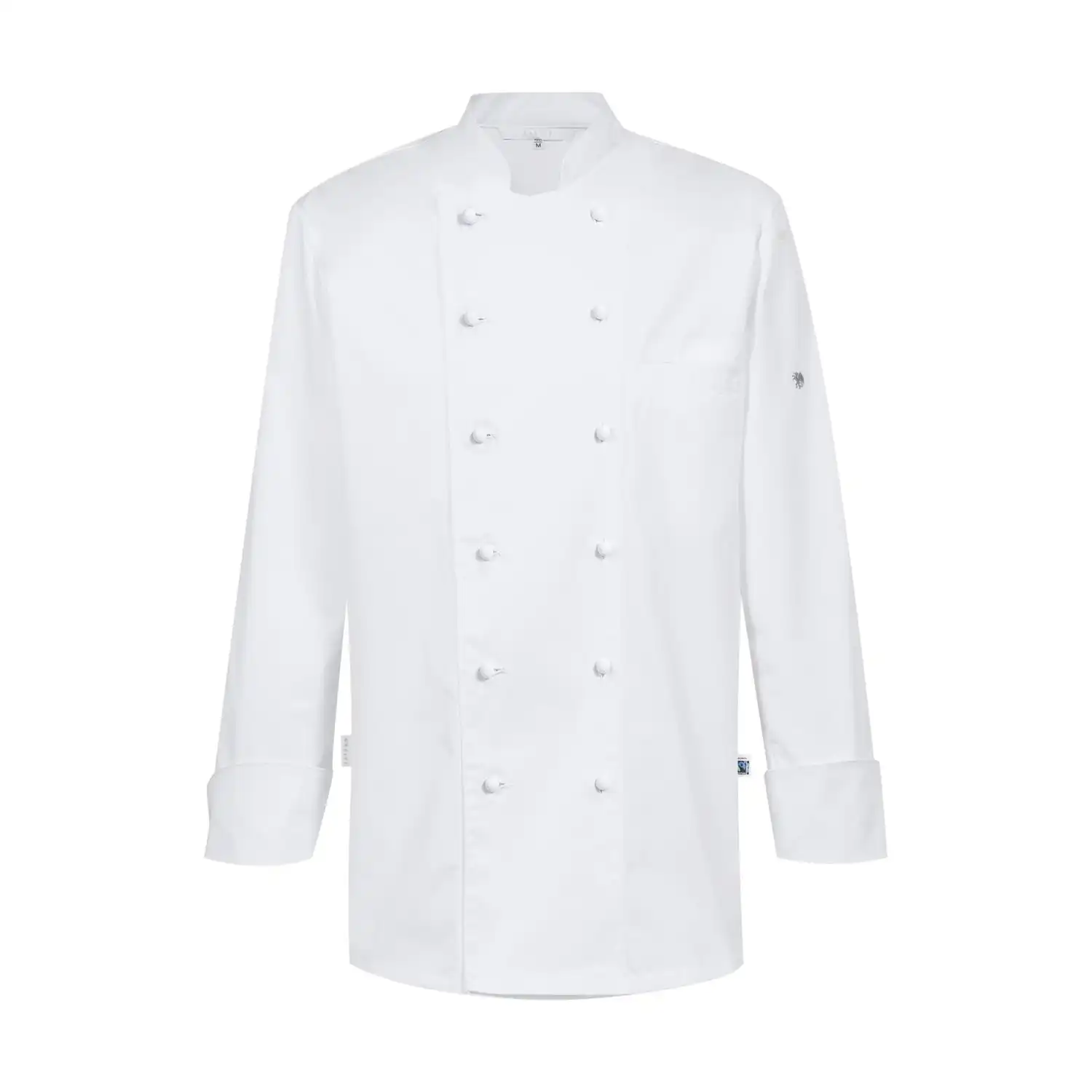 Herren Kochjacke "5566" in L, Weiß - Thumbnail 1