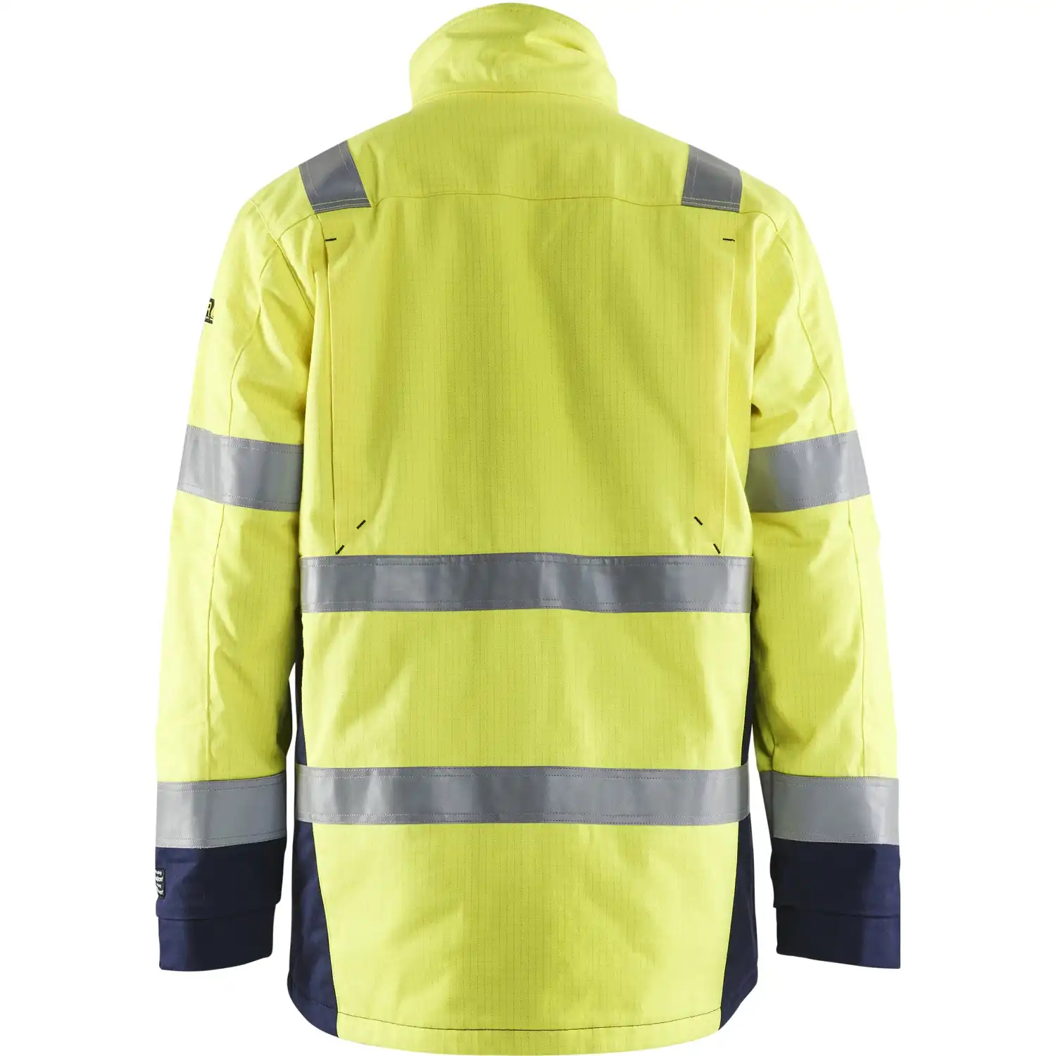 Multinorm Winterparka "4467" gelb/marine in L - Thumbnail 2