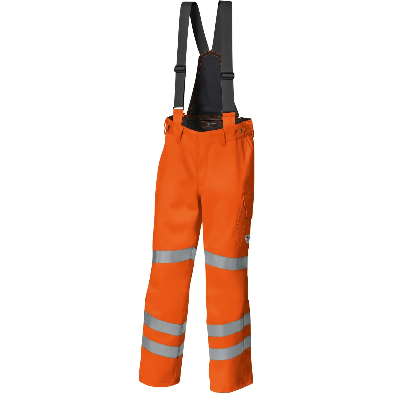 Multinorm Regenhose "2232-881" Hi-Vis Protect in warnorange, XS - Bild 1