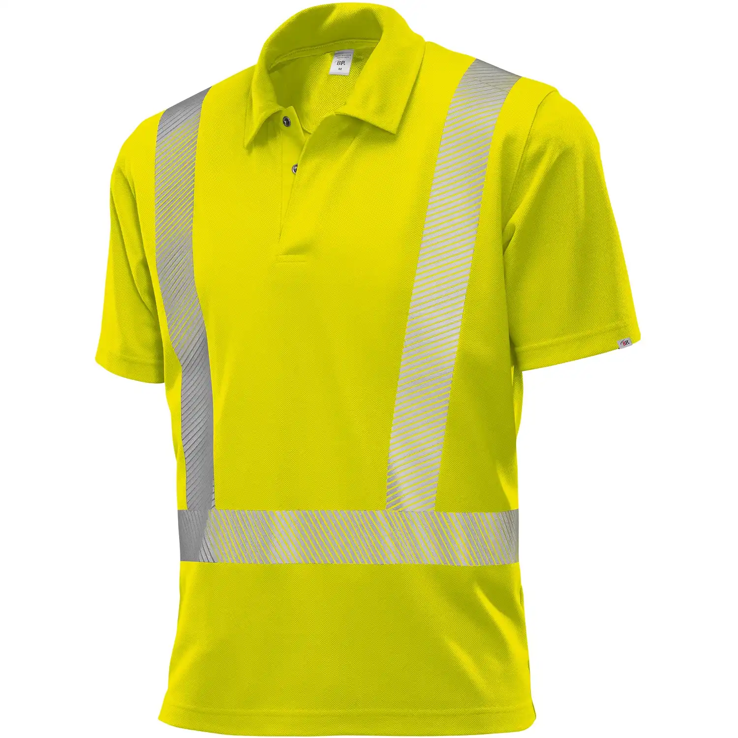 Warnschutz Polo-Shirt "2132-260" Hi-Vis Comfort in warngelb, XS - Thumbnail 1
