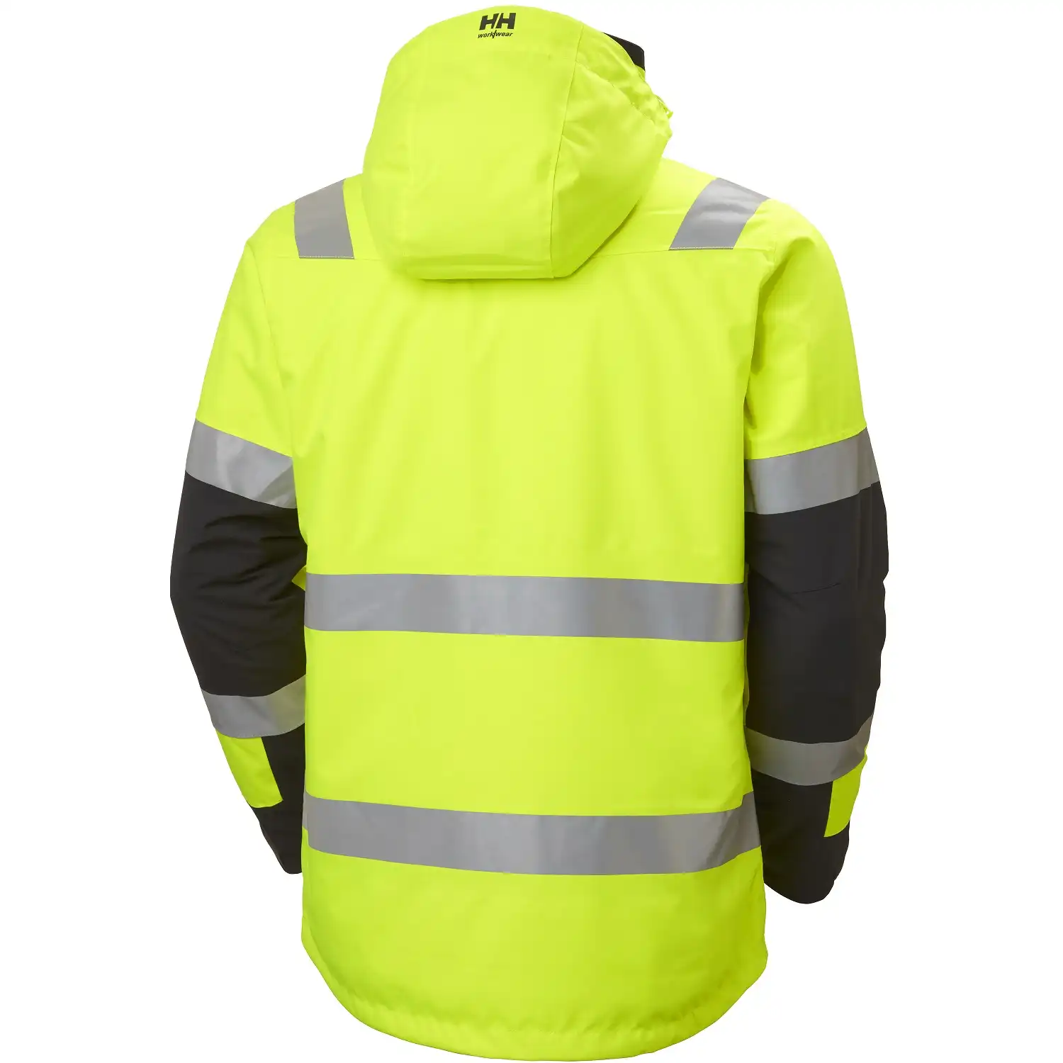 Warnschutz Winterjacke "ALNA 2.0" in gelb/schwarz, 3XL - Thumbnail 2