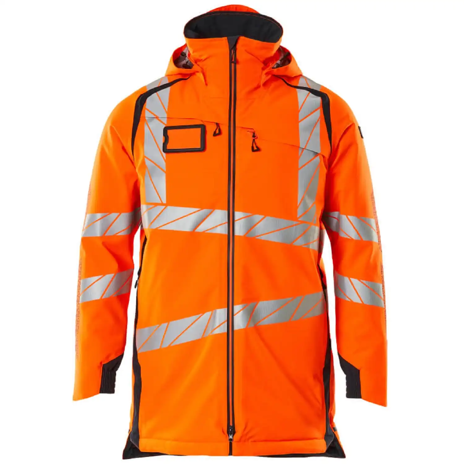 Warnschutz Winter-Parka "ACCELERATE SAFE" in orange/schwarzblau, L - Thumbnail 1