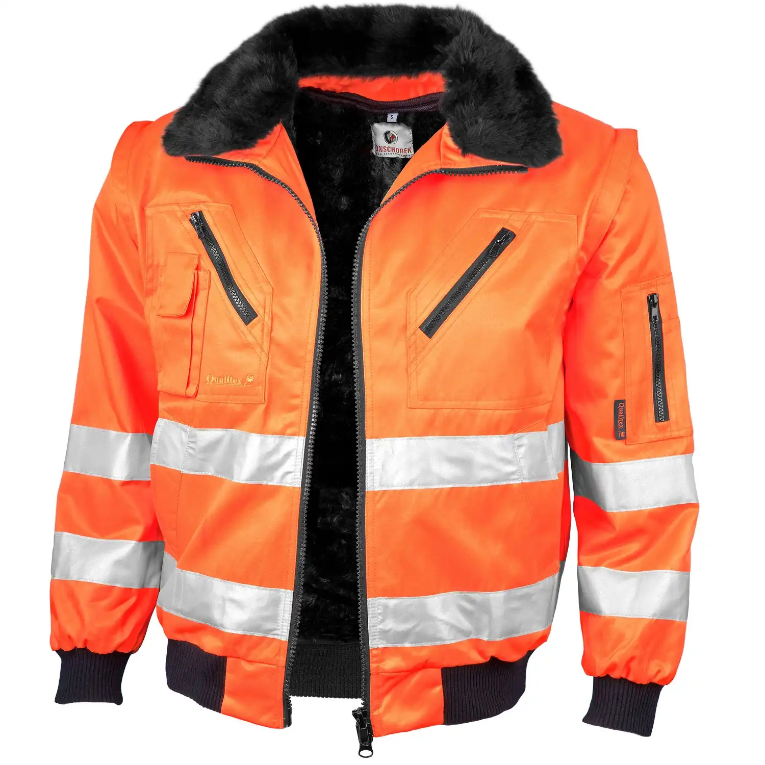 Pilotenjacke „signal Warnschutz“ in Orange, XXL - Bild 1