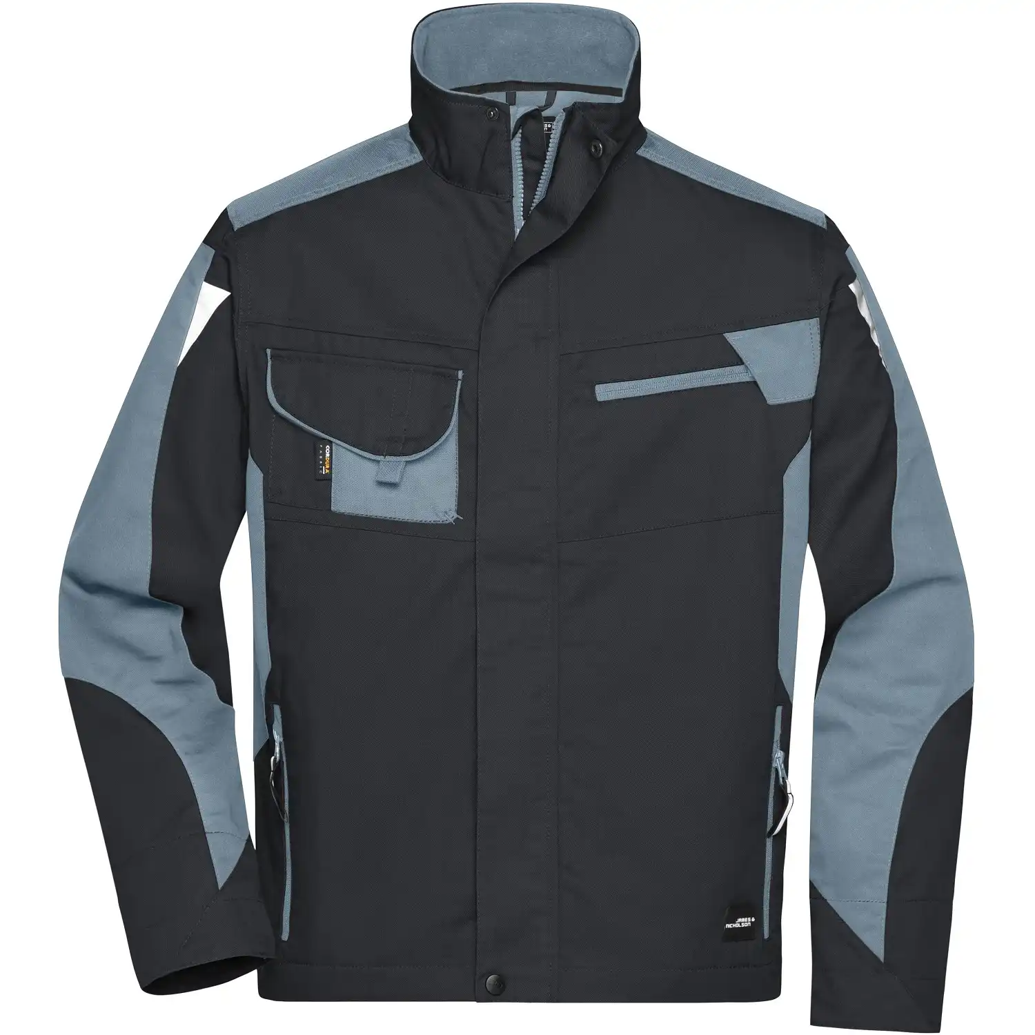 Bundjacke "JN821" in black/carbon, M - Bild 1