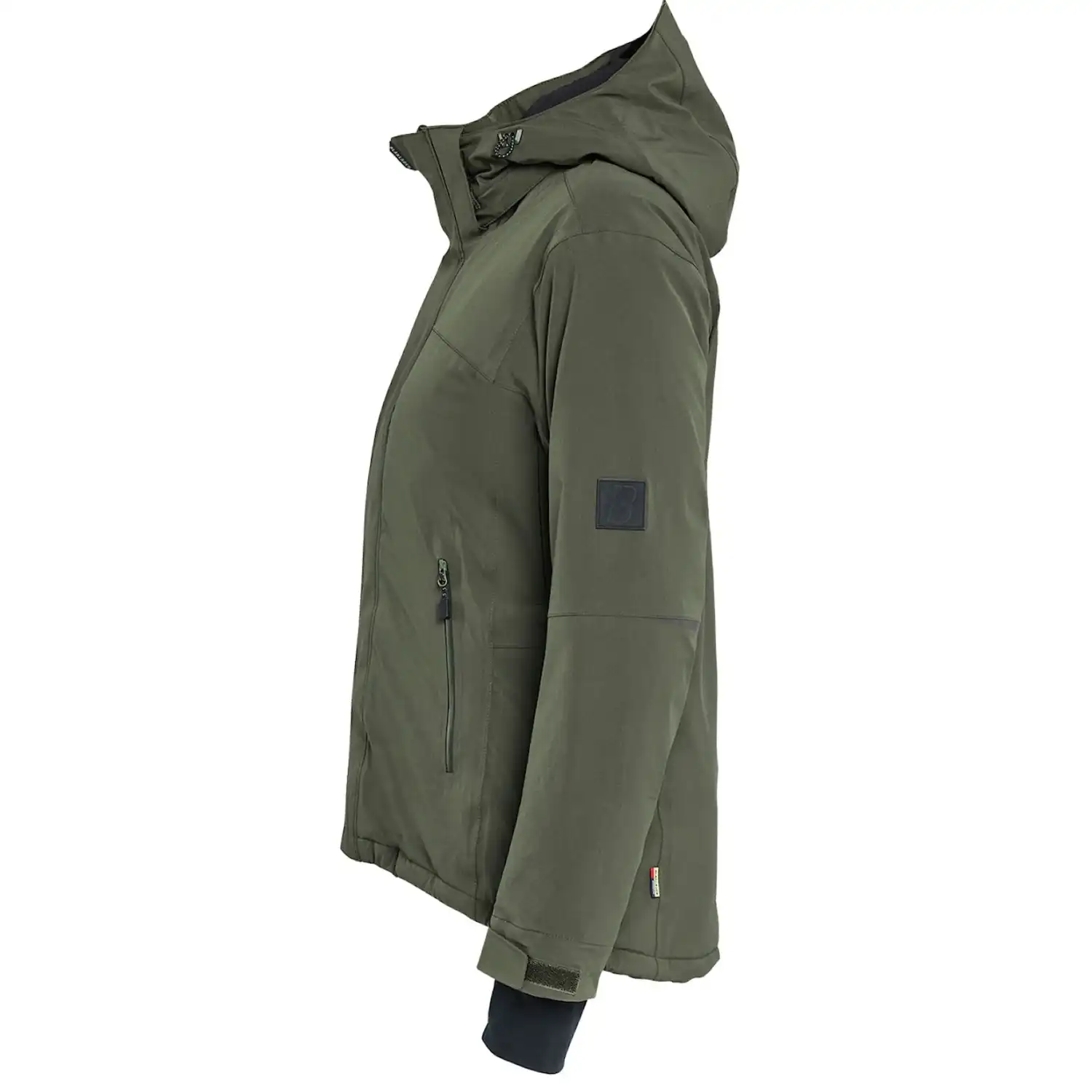 Damen Stretch Winterjacke "STRIKER" in waldgrün, XS - Thumbnail 4
