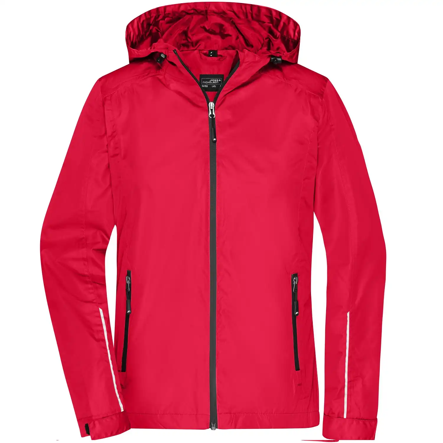 3-in-1 Damenjacke "JN1153" in red/black, L - Thumbnail 2