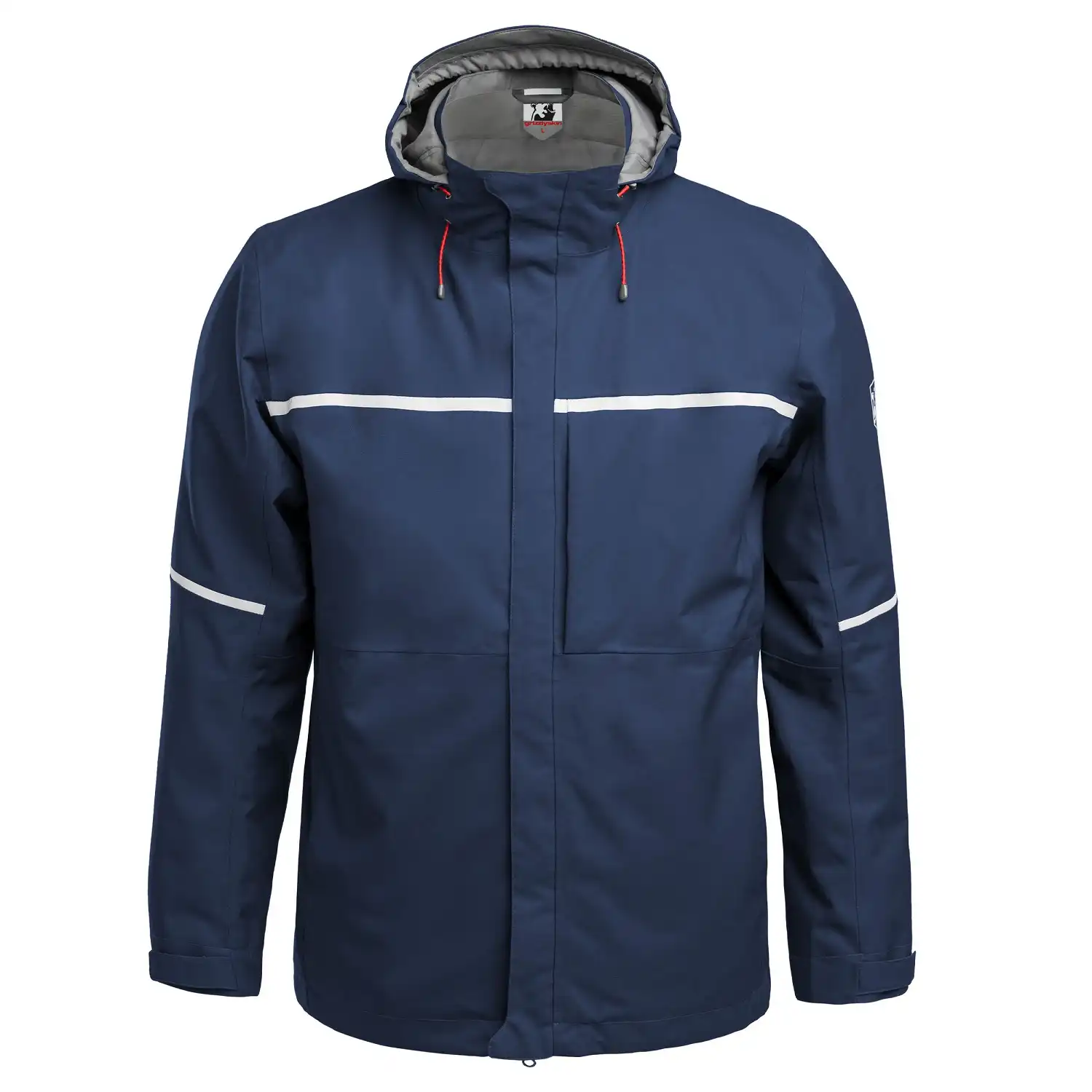 Hardshell Winterjacke "RESIST" in marine, S - Thumbnail 1